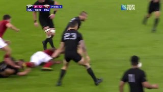 Rugby World Cup Julian Savea hat-trick
