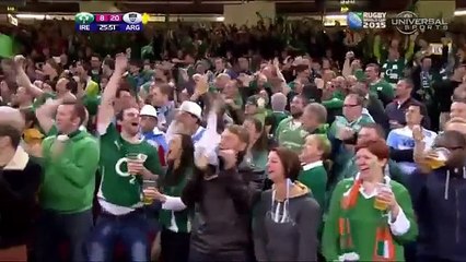 Argentina knocks out Ireland of Rugby World Cup - Universal Sports