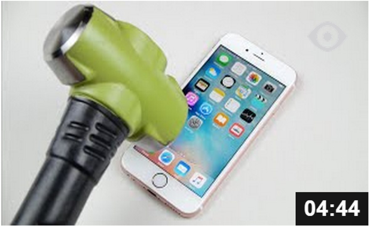 iPhone 6S Hammer Knife Test--****Destroyed*****