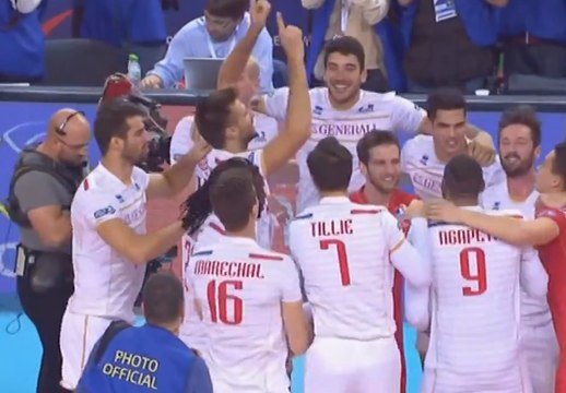 Cinq victoires d'équipes de France en championnat d'Europe