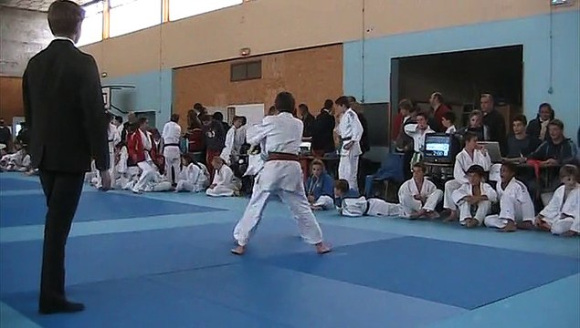 Noa Villefranque au Tournoi Régional Benjamin de Chateauponsac - Octobre 2015