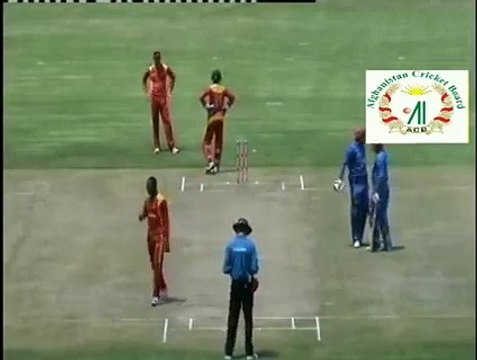 Mohammad Nabi 116 2nd ODI Zimbabwe v Afghanistan at Bulawayo, Oct 18, 2015