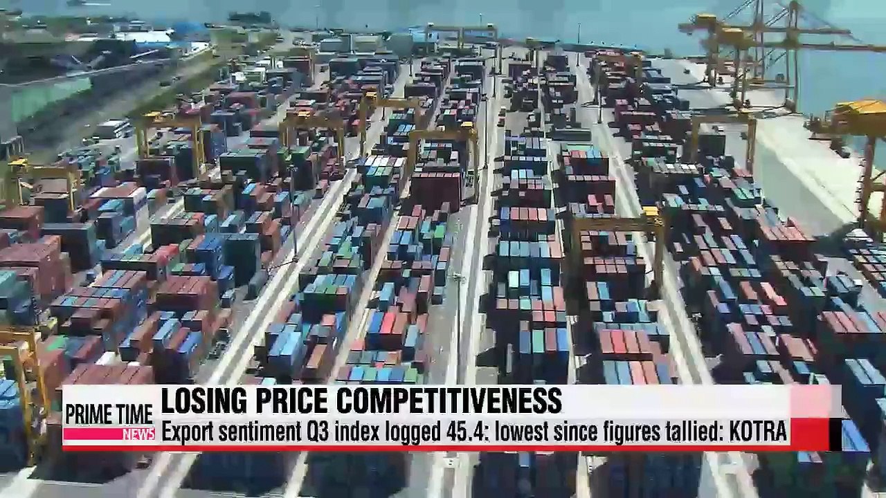 Korean exporters' price competitiveness expecte...