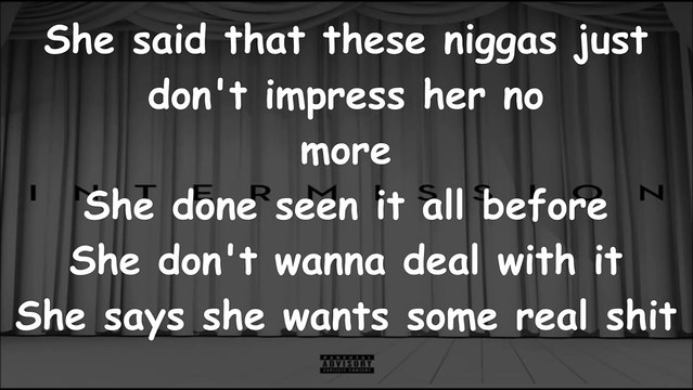 Trey Songz - Good Girls vs Bad Girls Lyrics