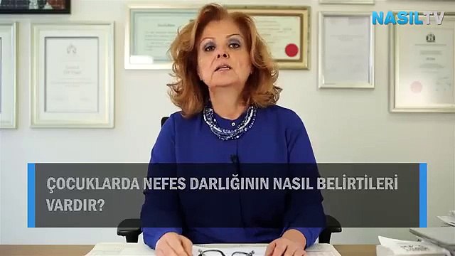 Çocuklarda nefes darlığının nasıl belirtileri vardır