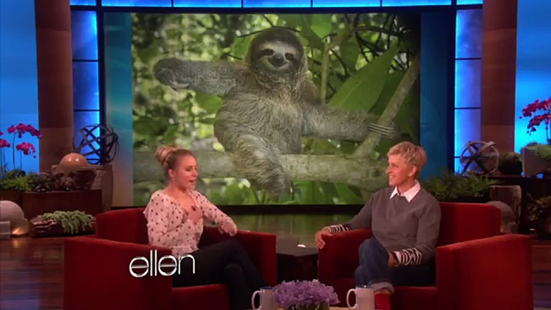 Kristen Bell's Sloth Meltdown