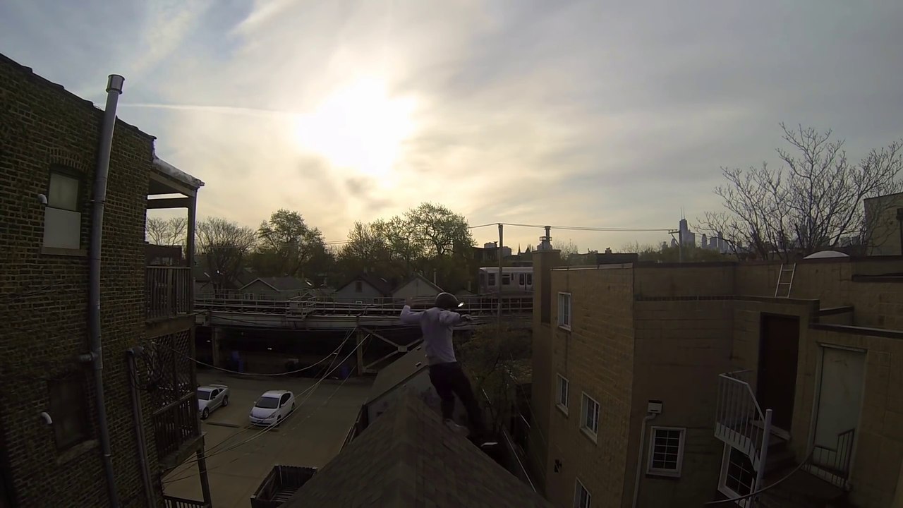 GoPro Epic Roof Jump