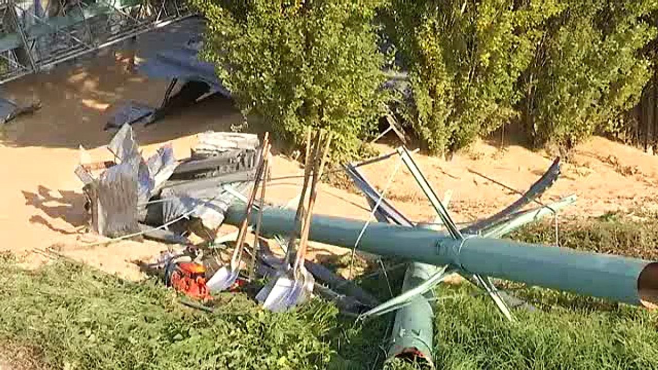 Effondrement d'un silo à blé en Côte-d'Or (21)
