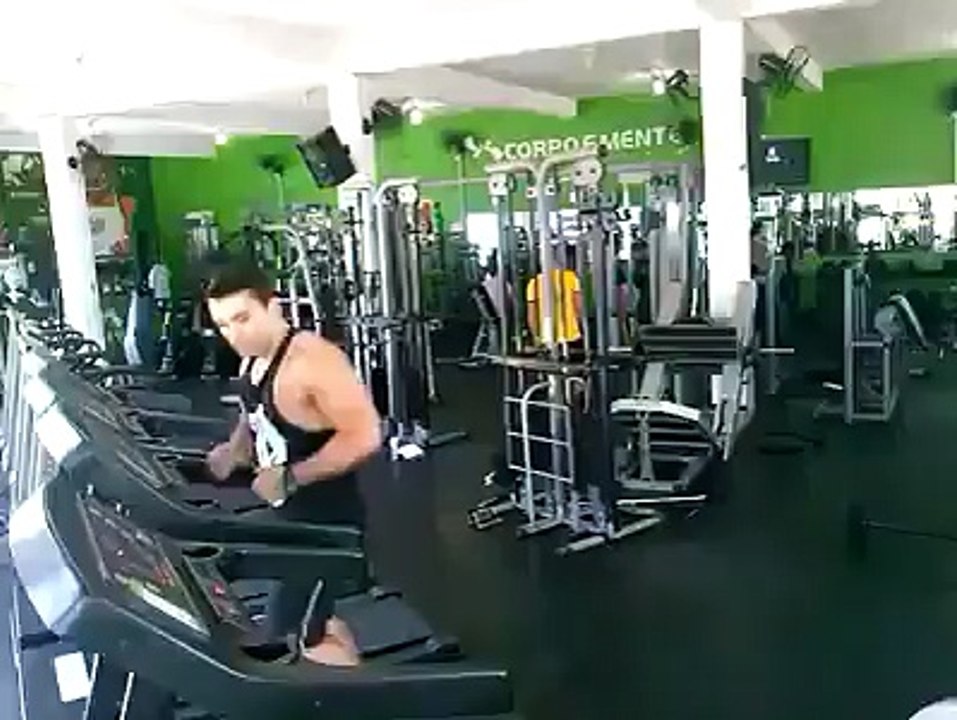 Funny Guy in Gym