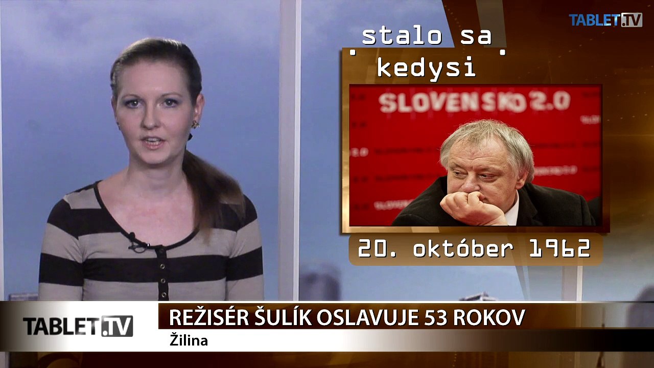 Režisér Martin Šulík oslavuje 53. narodeniny
