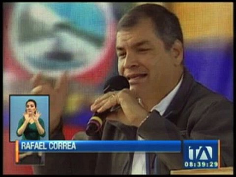 Correa reta a Andrés Paéz a arreglar sus diferencias uno a uno .