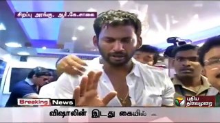 Elections will continue, says Actor Vishal after being attacked