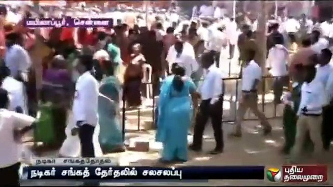 Nadigar Sangam Elections_ Actor Vishal attacked with rod, alleges foul play