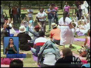 En el parque La Carolina se inauguró el proyecto "Encuentro por la paz