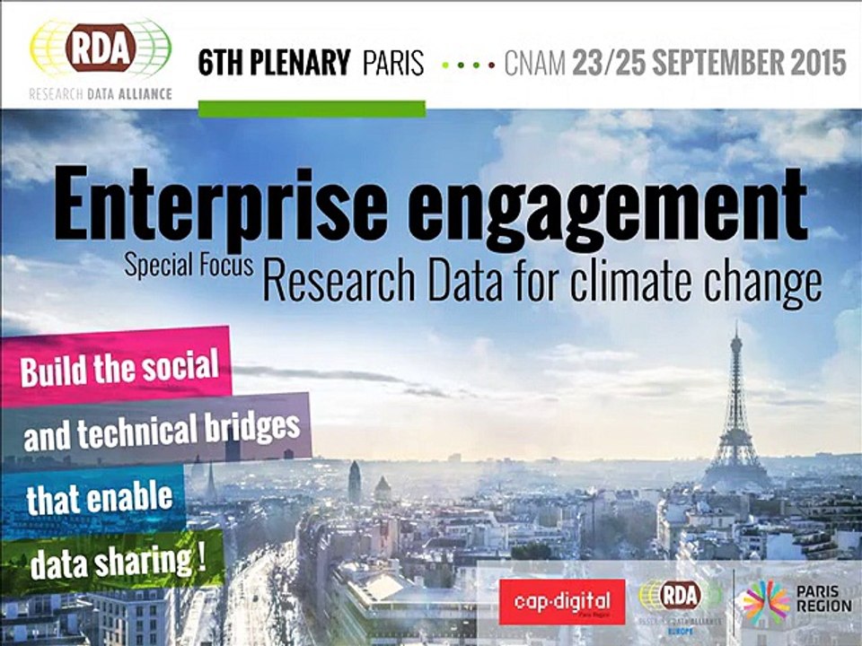 RDA Outputs - 24 septembre 2015