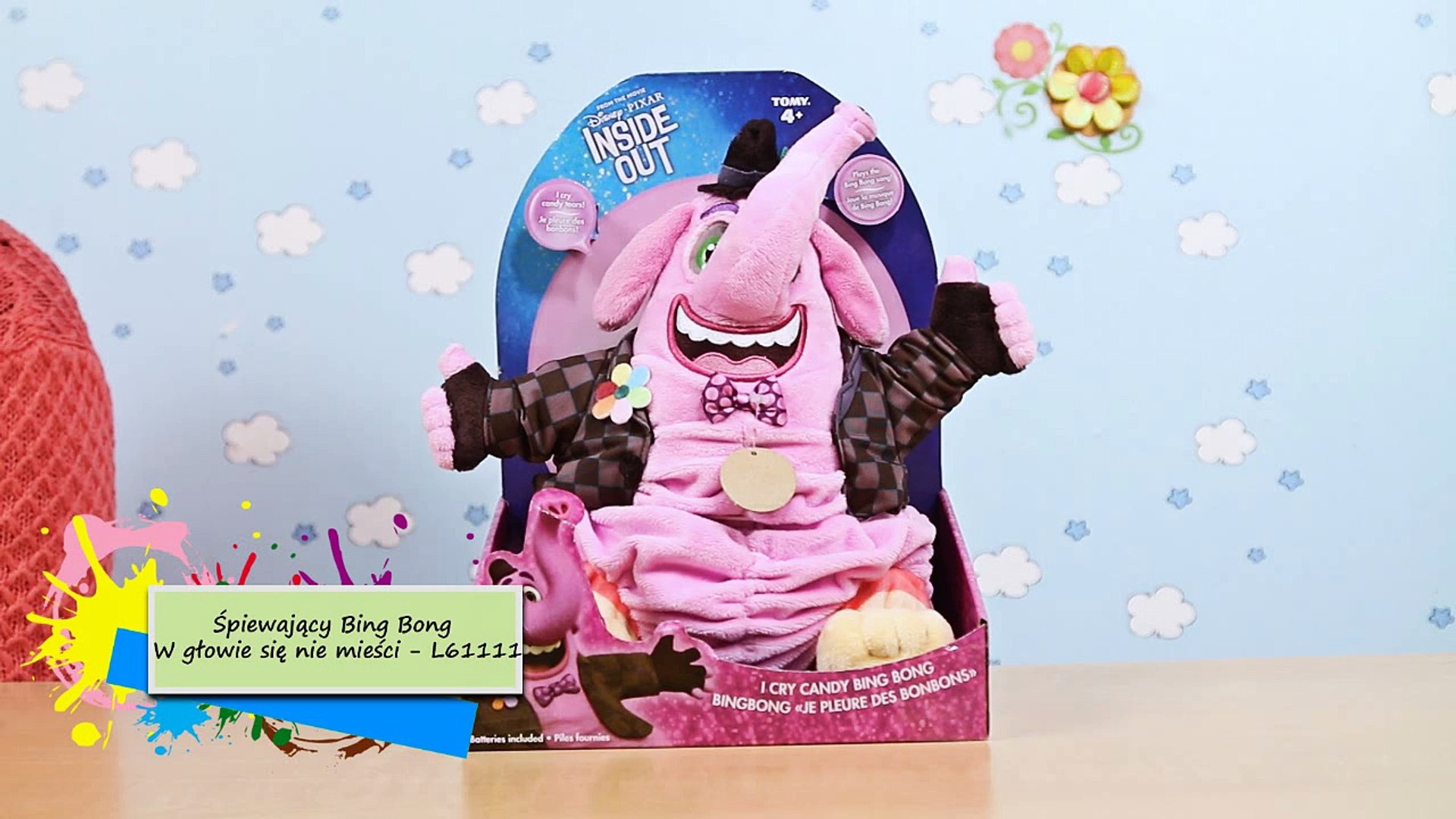Inside Out W Glowie Sie Nie Miesci Musical Bing Bong Spiewajacy Bing Bong Tomy L Video Dailymotion