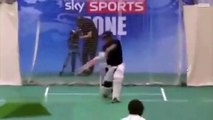 Wasim akram started bowling After 10 years. king of swing in action again