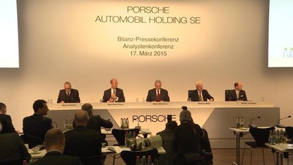Automobil Holding Porsche SE Jahres BPK 2015