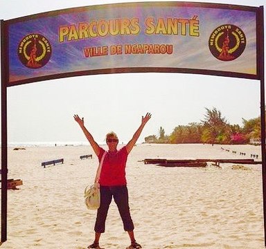 Inauguration Parcours santé à Ngaparou/Sénégal