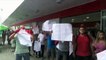 Funcionários demitidos da Dadalto protestam no Centro de Vitória