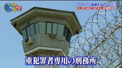 世界の衝撃ストーリー　パンツ一丁！脱獄するスリルの虜・犯罪と逃亡を繰り返す男の運命は？