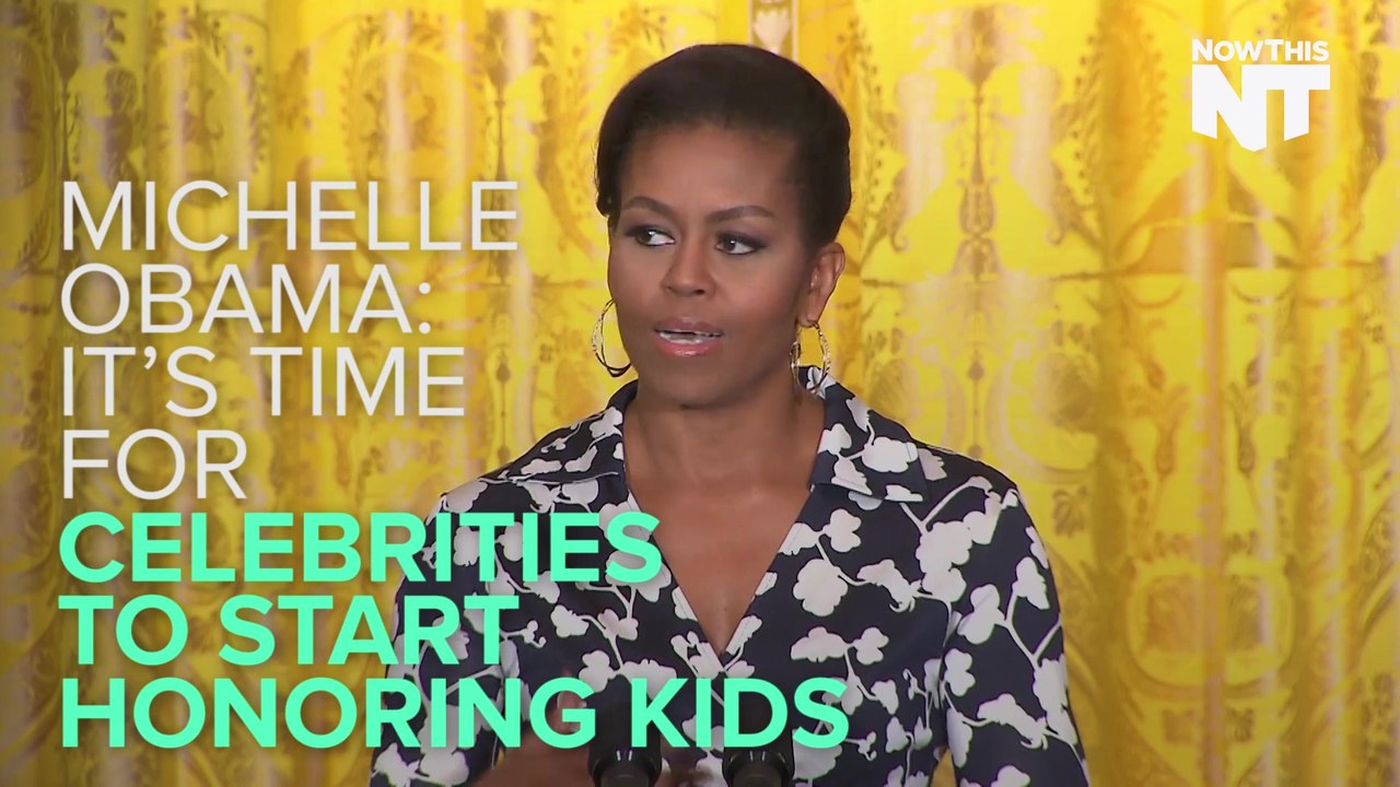 Michelle Obama: Let's Turn The Culture Of Celebrity Upside Down