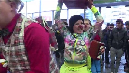 مشروع تطوعي في النمسا للترفيه عن اللاجئين