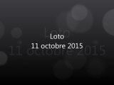 AEP Châteaurenaud - Loto 11 octobre 2015