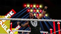 WWE 2K16 NEW Playgame Seth Rollins Roman Reigns vs Randy Orton Steel Cage Big Show