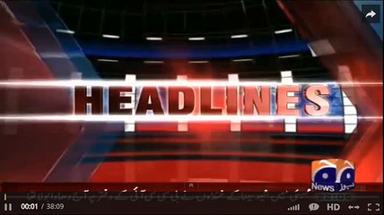 Aaj Shahzeb Khanzada Kay Sath's Headlines (19-10-2015)