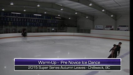 Autumn Leaves 2015 Rink 2 - Pre Novice Dance