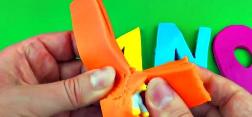 Play-Doh Learn the Alphabet Surprise Eggs! Sesame Street Toy Story Shopkins Monsters Inc FluffyJet [Full Episode]