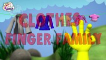 Crazy Cloth Finger Family Rhymes for Kids|Funny 3D Animation Nursery Rhymes & Songs for Ch