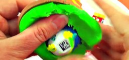 Play-Doh Cupcake Surprise Eggs Hello Kitty Furby Mickey Mouse Littlest Pet Shop LPS Toys FluffyJet [Full Episode]