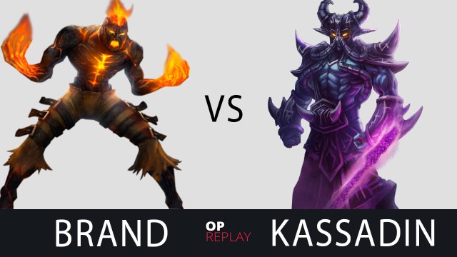Brand vs Kassadin - SKT T1 Faker KR LOL Challenger 1187LP