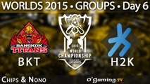 Bangkok Titans vs H2k Gaming - World Championship 2015 - Phase de groupes - 09/10/15 Game 2