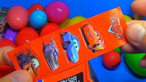 30 Surprise Eggs!!! Disney CARS MARVEL Spider Man SpongeBob