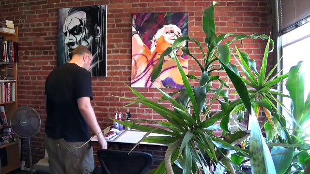 The King of Kings slams on to canvas: WWE Canvas 2 Canvas