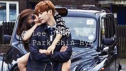 Lee Jong Suk and Park Shin Hye — Stylist couple in London for InStyle Magazine