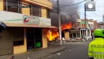 Video plane crashes into Bogota bakery killing 5 people