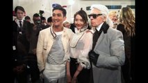 Karl Lagerfeld meets Korean stars at Seoul fashion show