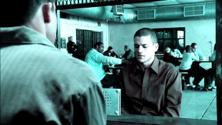 Wentworth Miller arrives at the screen of NBC UNIVERSO in ‪‎Prison Break