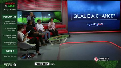 "Qual é a chance?" em cima do muro