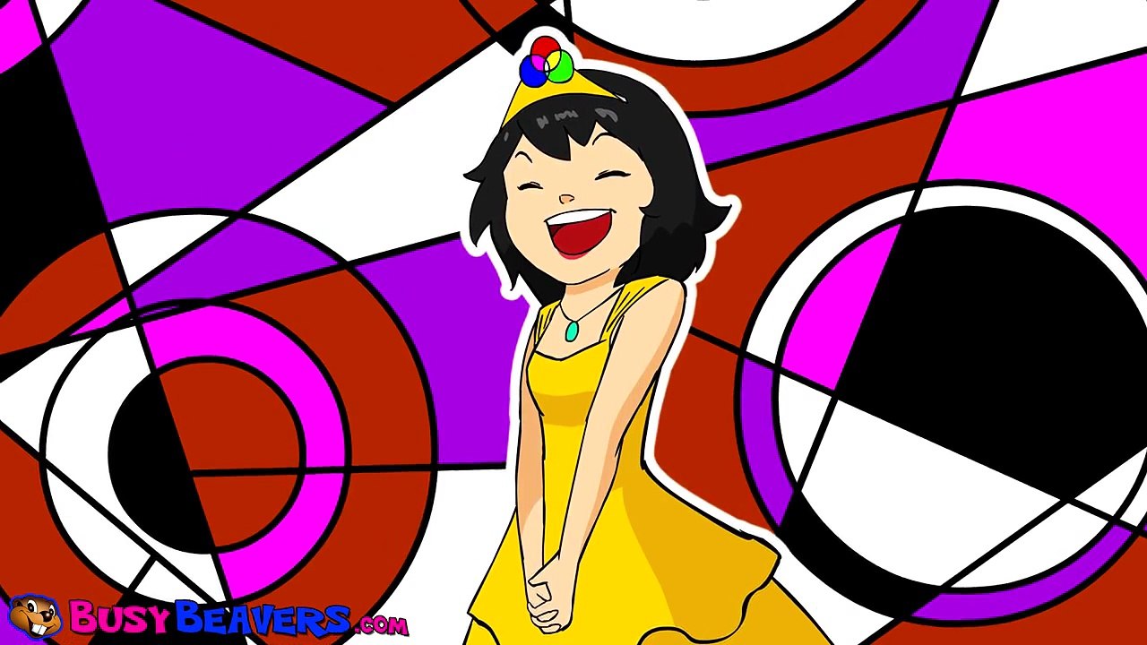Princess Colors Black White Brown | Kids Dance Pop Song Teach Colours, Kindergarten Learni