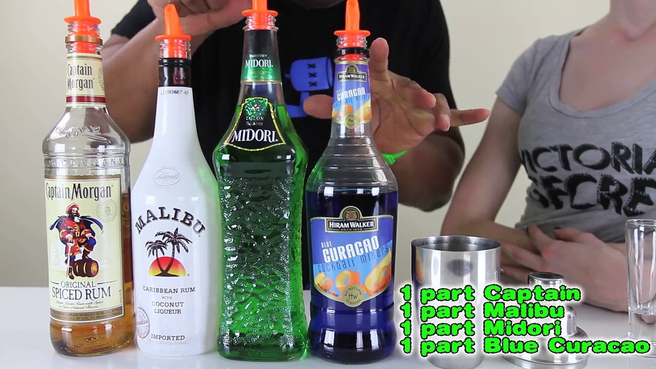 How to make the Liquid Marijuana Shot! Tipsy Bartender