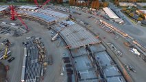 Drone footage captures magnitude of Apples Mothership headquarters