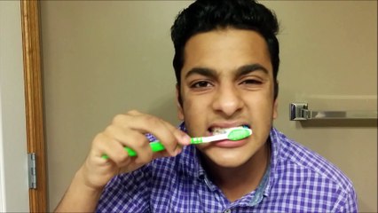 Brushing Teeth in Ads vs Real Life