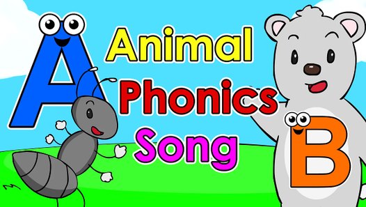 Animal Phonics Song | Easy Alphabet Phonics Video for Kids, Teach ...