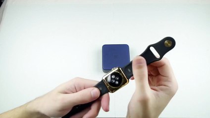 Une gold Apple Watch à plus de $10,000 entre deux gros aimants