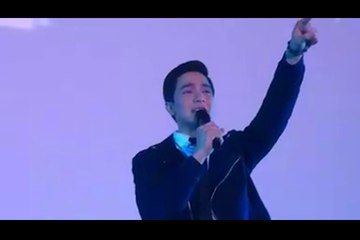 Alden Richards Sings " Wish I May " for his Album Launch